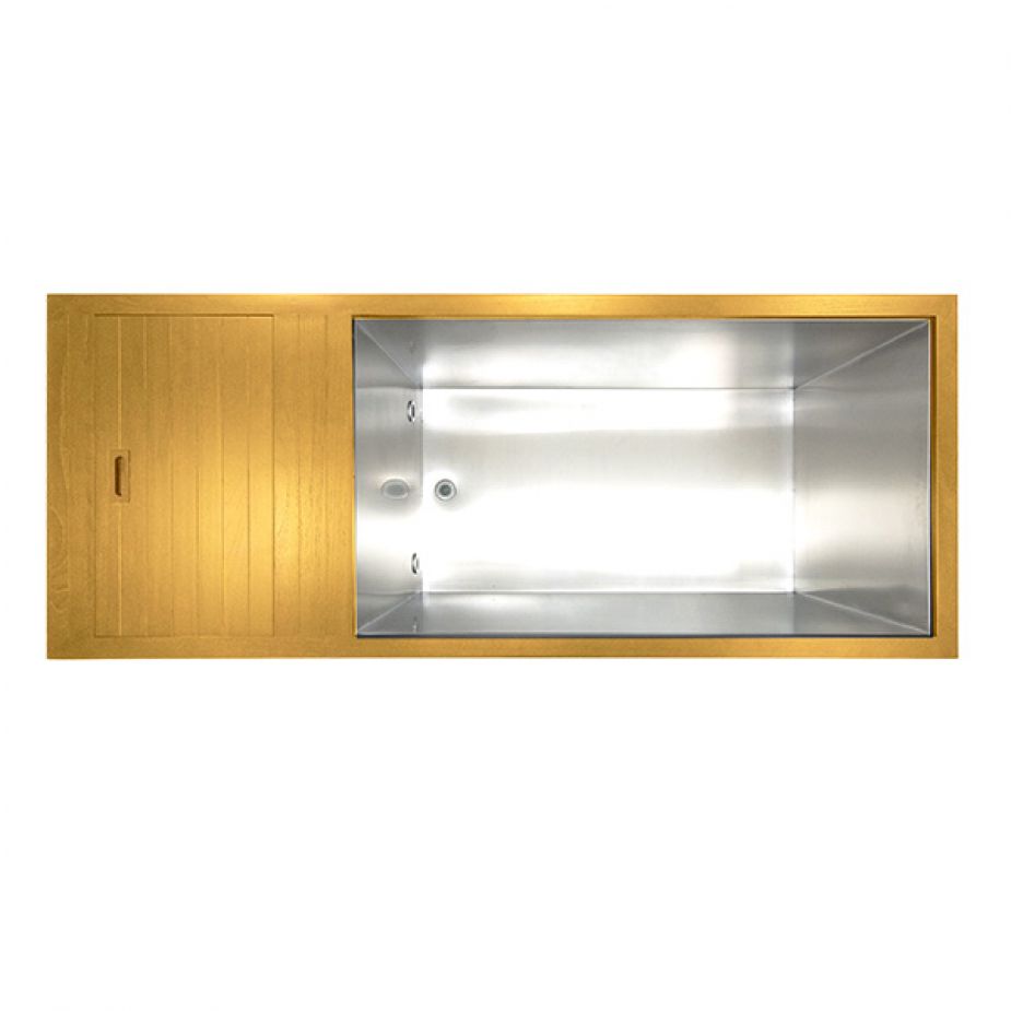 Chill Springs Ice Tub teak-3